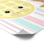 ワッフルとアイスクリームの愛 ポスター (角)