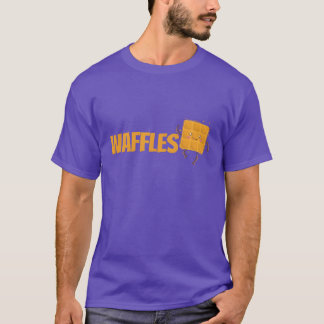 ワッフルのおいしい生地がパンのギフトに Tシャツ