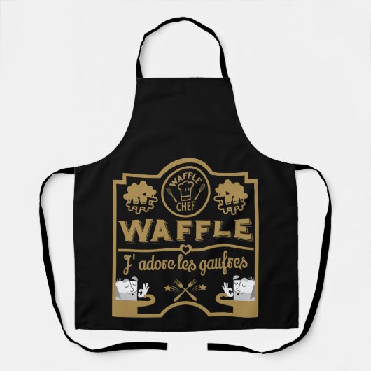 ワッフルの日 エプロン (正面)