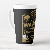 ワッフルの日 カフェラテマグ (左アングル)