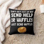 ワッフルを送って下さい クッション (ブランケット)