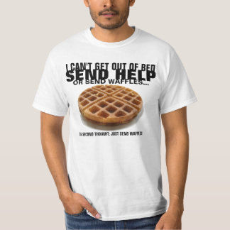 ワッフルを送って下さい Tシャツ