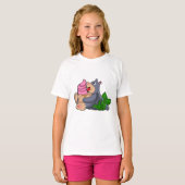 ワッフルアイスクリームのモーレ Tシャツ (正面フル)