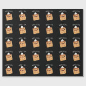 ワッフルイおもしろいワッフルパン ラッピングペーパー (フラット)