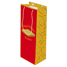 ワッフルキュートブレックファーストバースデーパーティー ワインギフトバッグ