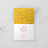 ワッフルキュートブレックファーストブランチキッズワンバースデー カード (内部)