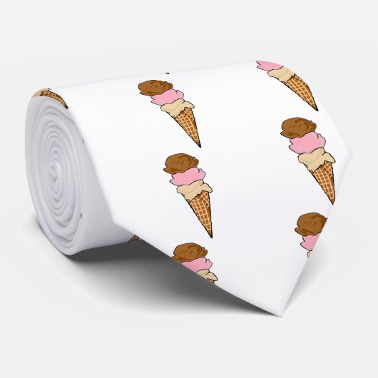 ワッフルコーン ネクタイ (ロール)