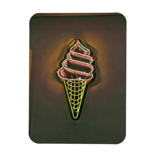 ワッフルコーン マグネット (縦)