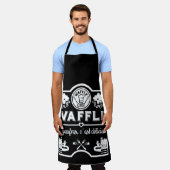 ワッフルシェフ エプロン (着用した状態)