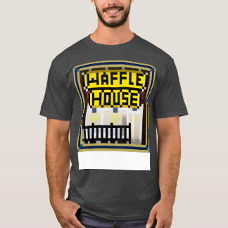 ワッフルハウス縁どGEORGIA TECH Tシャツ
