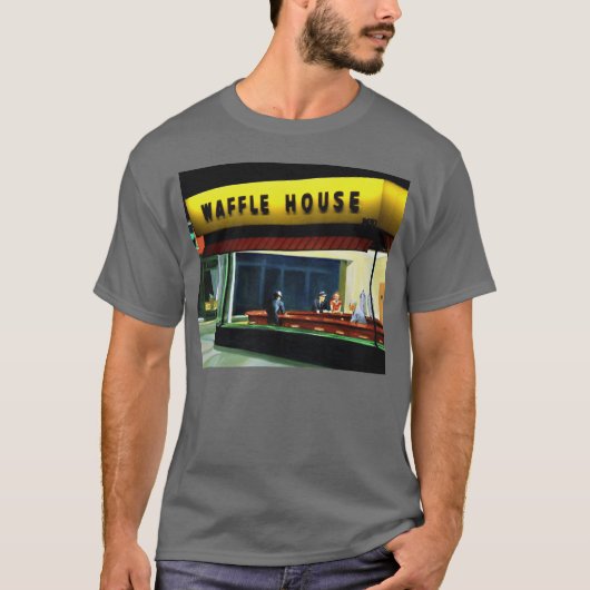 ワッフルハウス・ナイトホークスの仲間たち Tシャツ (正面)