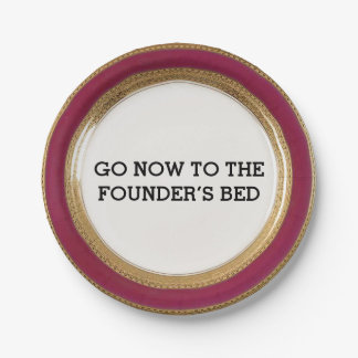 ワッフルパーティープレート ペーパープレート