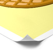 ワッフルプリント ポスター (角)