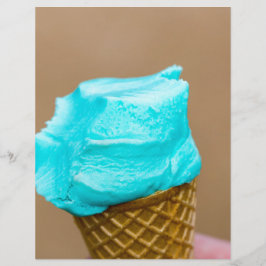 ワッフルマクロ付きアイスクリーム