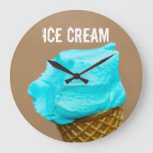 ワッフルマクロ付きアイスクリーム