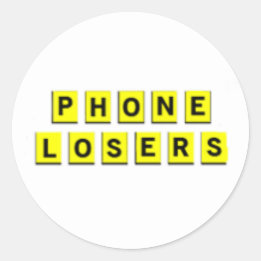 ワッフルロザーズオブアメリカステッカー ラウンドシール