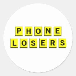 ワッフルロザーズオブアメリカステッカー ラウンドシール