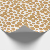 ワッフル模様 ラッピングペーパー (角)