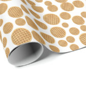 ワッフル模様 ラッピングペーパー (ロールコーナー)