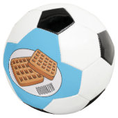 ワッフル漫画イラストレーション サッカーボール (3/4)