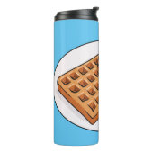 ワッフル漫画イラストレーション タンブラー (回転左)