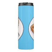 ワッフル漫画イラストレーション タンブラー (裏面)