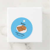 ワッフル漫画イラストレーション フェイバータグ (インサイチュ)