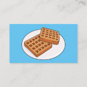 ワッフル漫画イラストレーション 名刺 (裏面)