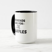 ワッフル週末 マグカップ (正面左)