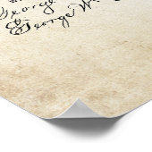 ワッフル鉄特許プリントポスター1883 ポスター (角)