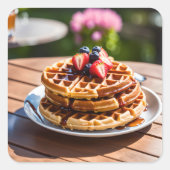 ワッフル スクエアシール (正面)