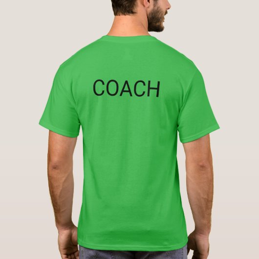 ワッフル・タートルズ COACH Tシャツ (裏面)