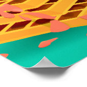 ワッフル>パンケーキ ポスター (角)