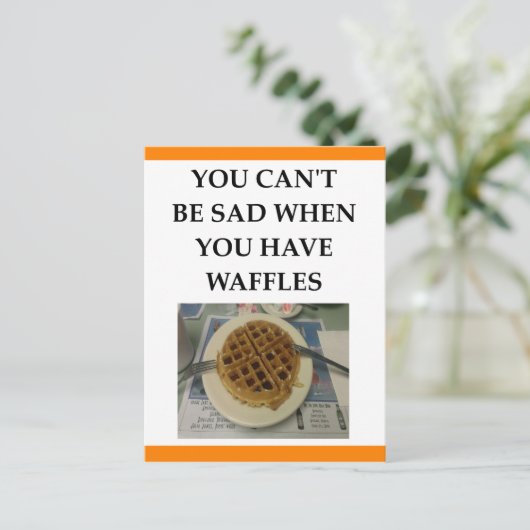 ワッフル ポストカード (スタンド正面)