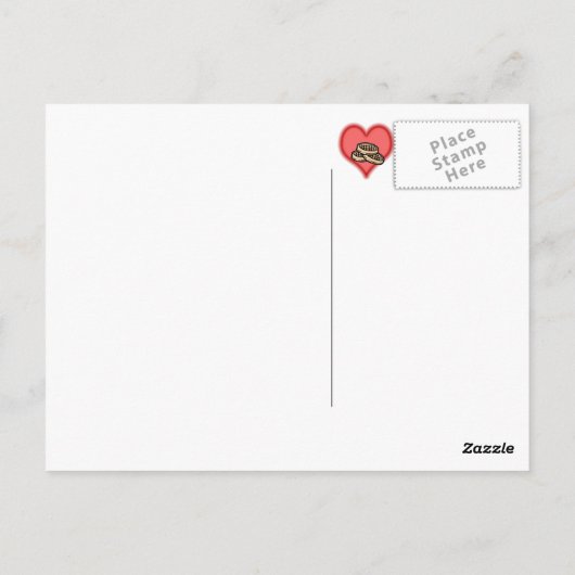 ワッフル ポストカード (裏面)