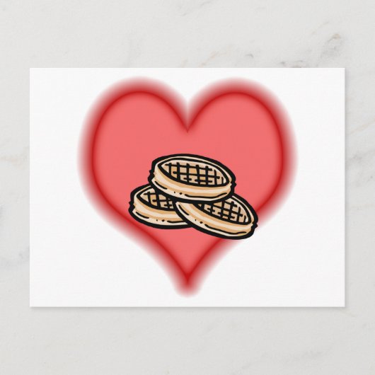 ワッフル ポストカード (正面)