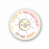 ワッフル&モチビニールのシール シール (正面)