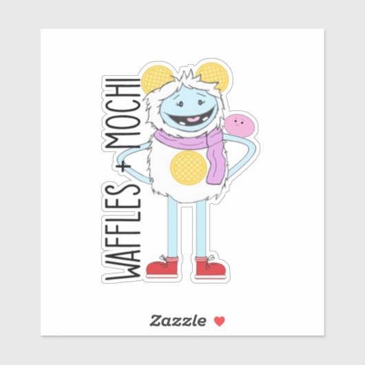 ワッフル&モチビニールのシール シール (シート)