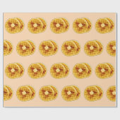 ワッフル ラッピングペーパー (フラット)