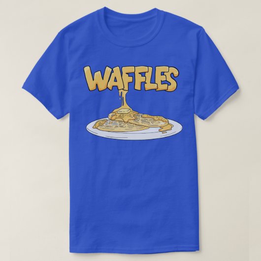 ワッフル Tシャツ (デザイン正面)