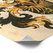 ワッペンデルバイエリシェンリッターシャフト1482 ポスター (角)