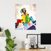 ワッペン ポスター (ホームオフィス)