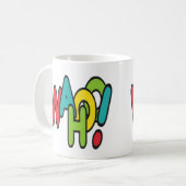 ワッホ！ コーヒーマグカップ (正面左)