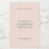 ワッモダンドメミニマルラベル フードラベル (シングルラベル)