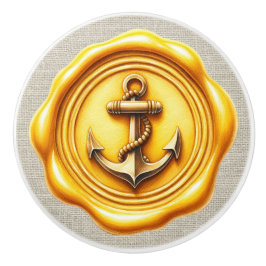 ワッ航海のクスタンプビーチ引出しノブ セラミックノブ