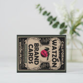 ワツォンブランドヴィンテージ© ポストカード (スタンド正面)