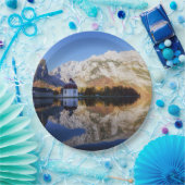 ワツマン山と聖バーソロミュー教会 ペーパープレート (パーティー)