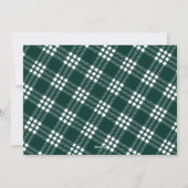 ワテロールクリスマスロヴィンの女の子の引そりを引く シーズンカード (裏面)