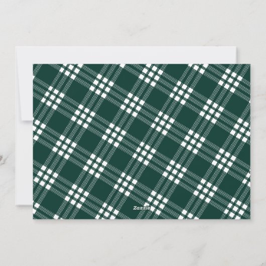 ワテロールクリスマスロヴィンの女の子の引そりを引く シーズンカード (裏面)