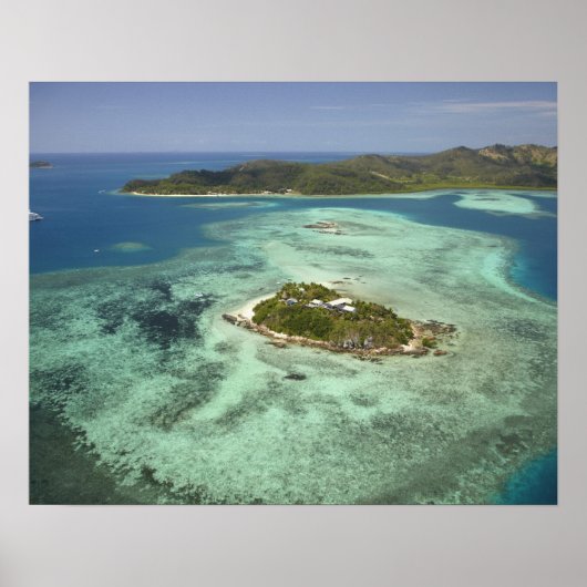 ワディギ島、ママヌカ諸島、フィジー ポスター (正面)